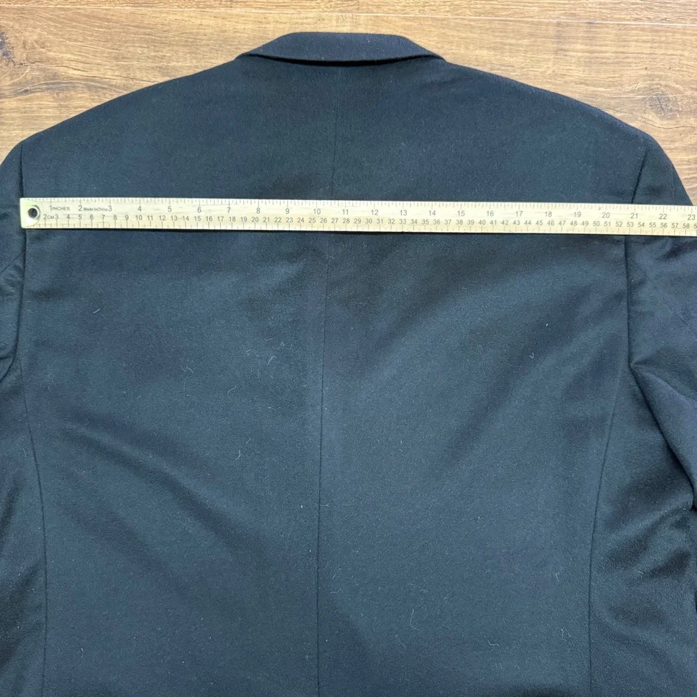 Jos A Bank Blazer Mens 48R Black 100% Cashmere Sport Coat‎ Jacket Formal Classic
